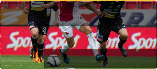 SK Slavia Praha a.s.: zajišťujeme reklamní bannery LED obrazovek
